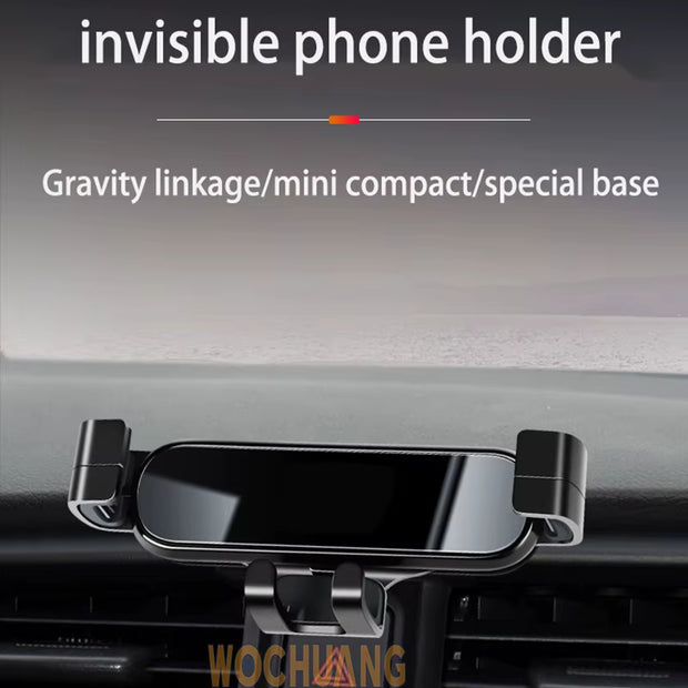 Car Phone Holder for for Volkswagen POLO 2014-2022 GPS Special Gravity Navigation Mobile Bracket 360 Degree Rotating Stand