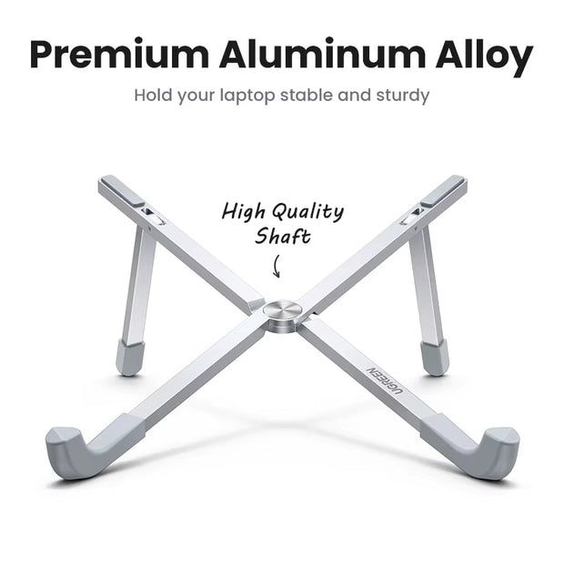 Laptop Stand for Macbook Pro Foldable Aluminum Vertical Notebook Stand Laptop Support Macbook Air Pro Tablet Phone Stand