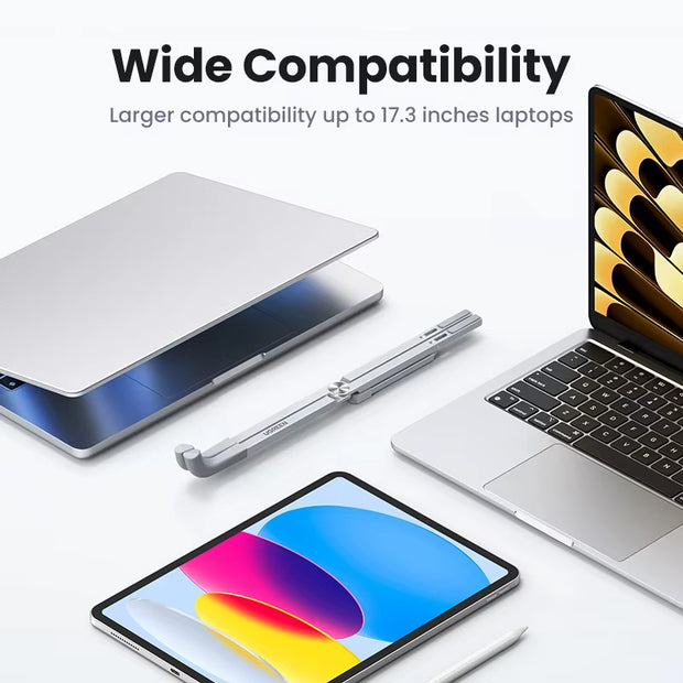 Laptop Stand for Macbook Pro Foldable Aluminum Vertical Notebook Stand Laptop Support Macbook Air Pro Tablet Phone Stand